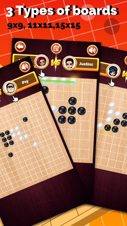 Gomoku 5 in a row (Gobang)