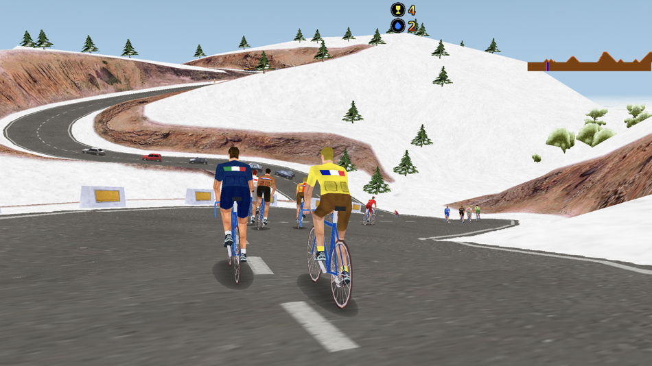 #5. Ciclis 3D - The Cycling Game (iOS) 由: Luis Evaristo Rodriguez Campos