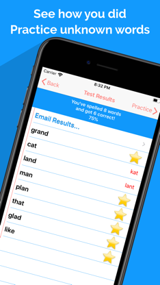 Spelling Notebook: Learn, Test screenshot 5