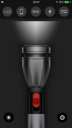 Flashlight ϟ iPhone image 1