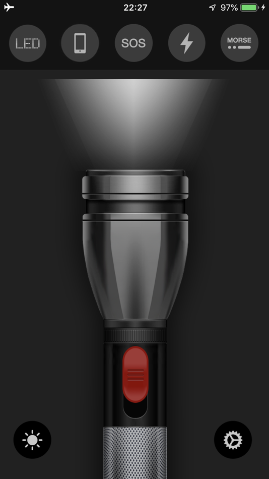 #1. Flashlight ϟ (iOS) Bởi: TapMedia Ltd