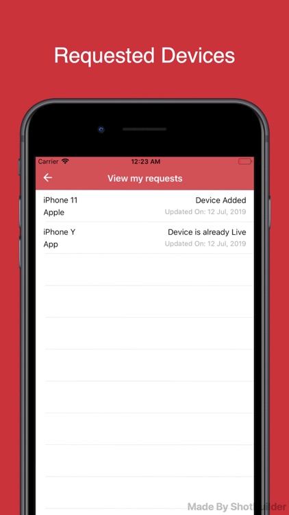 ISOD Request Device screenshot-6