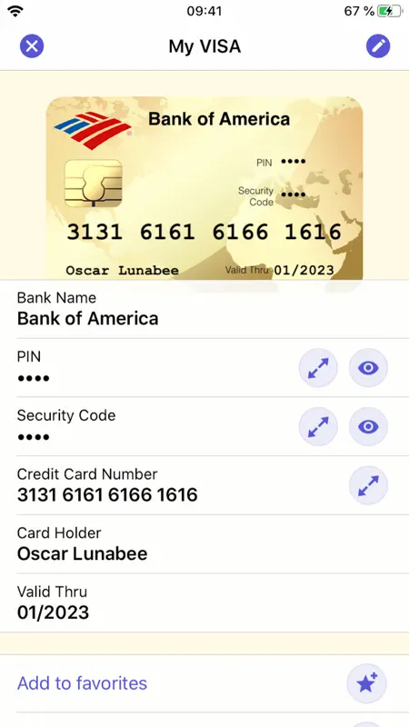 oneSafe password manager screenshot 3 of 5