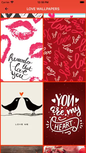 Romantic Love Backgrounds screenshot 4
