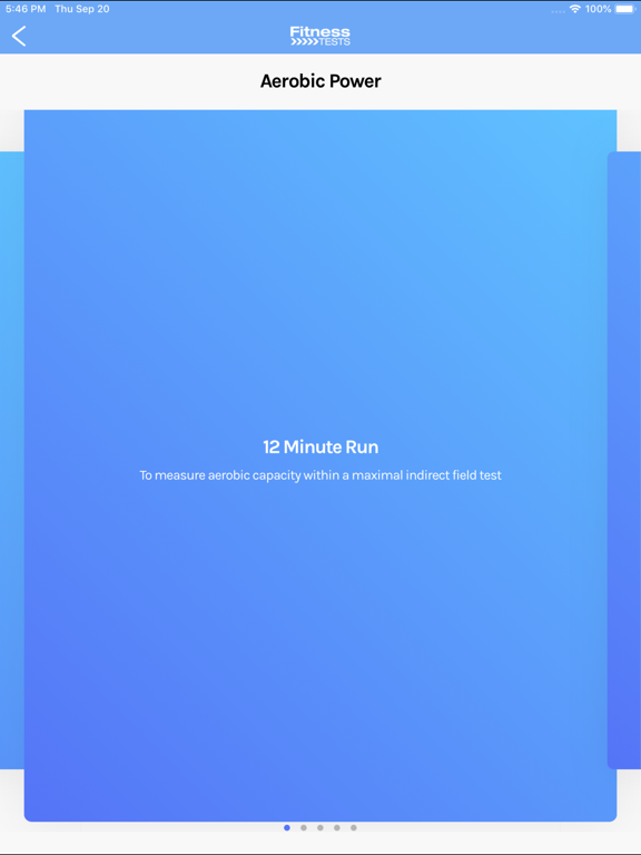 Screenshot #3 for Fitness Tests