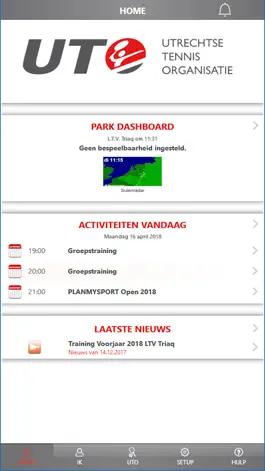 Game screenshot Utrechtse Tennis Organisatie apk