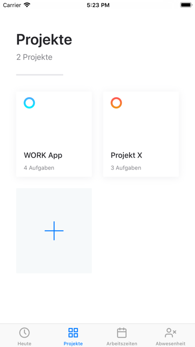 WORK • Arbeitszeiterfassung — Screenshot 3