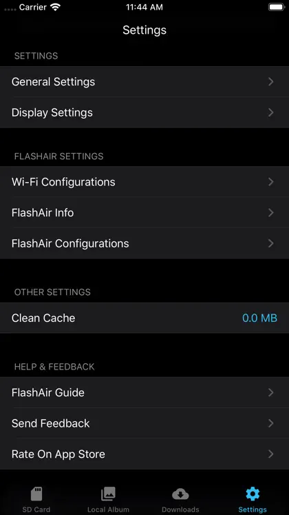 Screenshot 5 di 5 di FAir for FlashAir