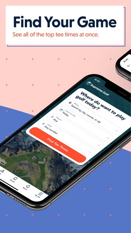 Supreme Golf: Book Tee Times screenshot-0