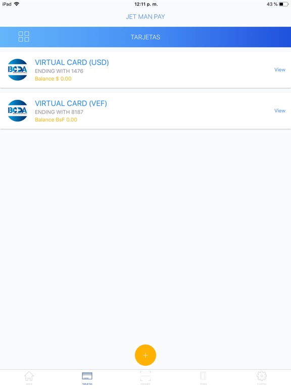Jet Man Pay iPad screenshot 4 - Finance app