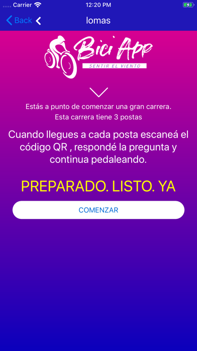 App screenshot