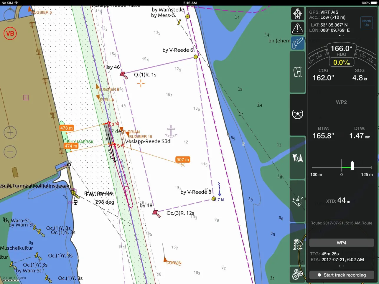 Screenshot #4 pour Wärtsilä Pilot PRO