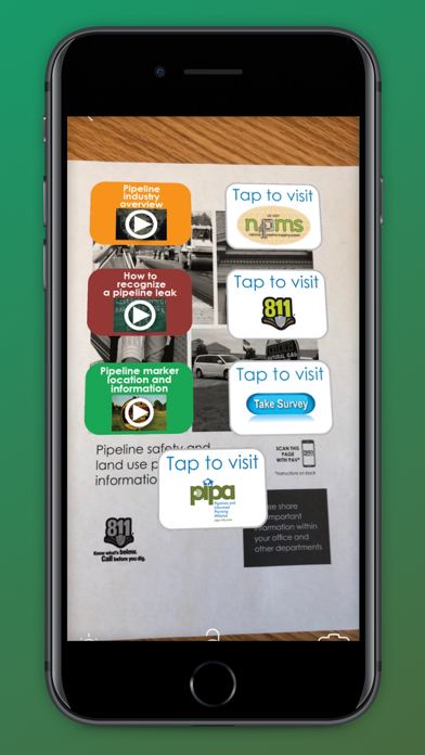 PAV Pipeline Awareness Viewer iPhone screenshot