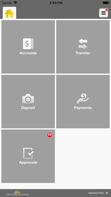 First Advantage Bank Business