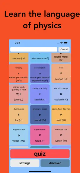 Game screenshot Physics: Learn Formulas mod apk