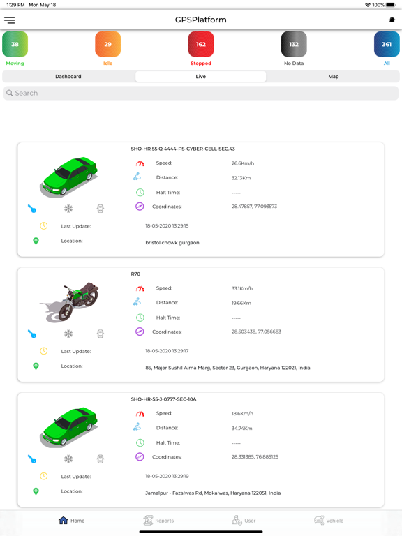 Screenshot #6 pour GPS Platform