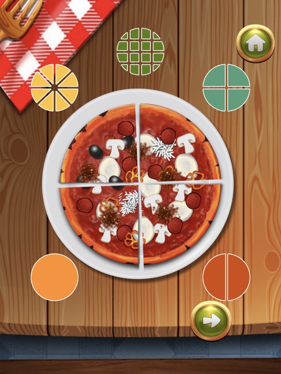 Pizza Maker Kids Pizzeria Game iPad screenshot 9 - Games app