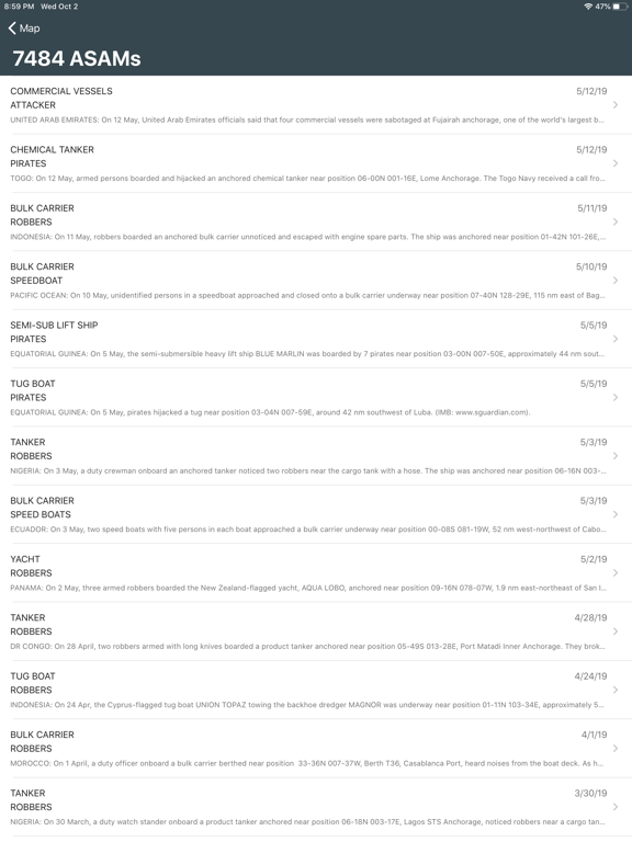 ASAM iPad screenshot 4 - Reference app