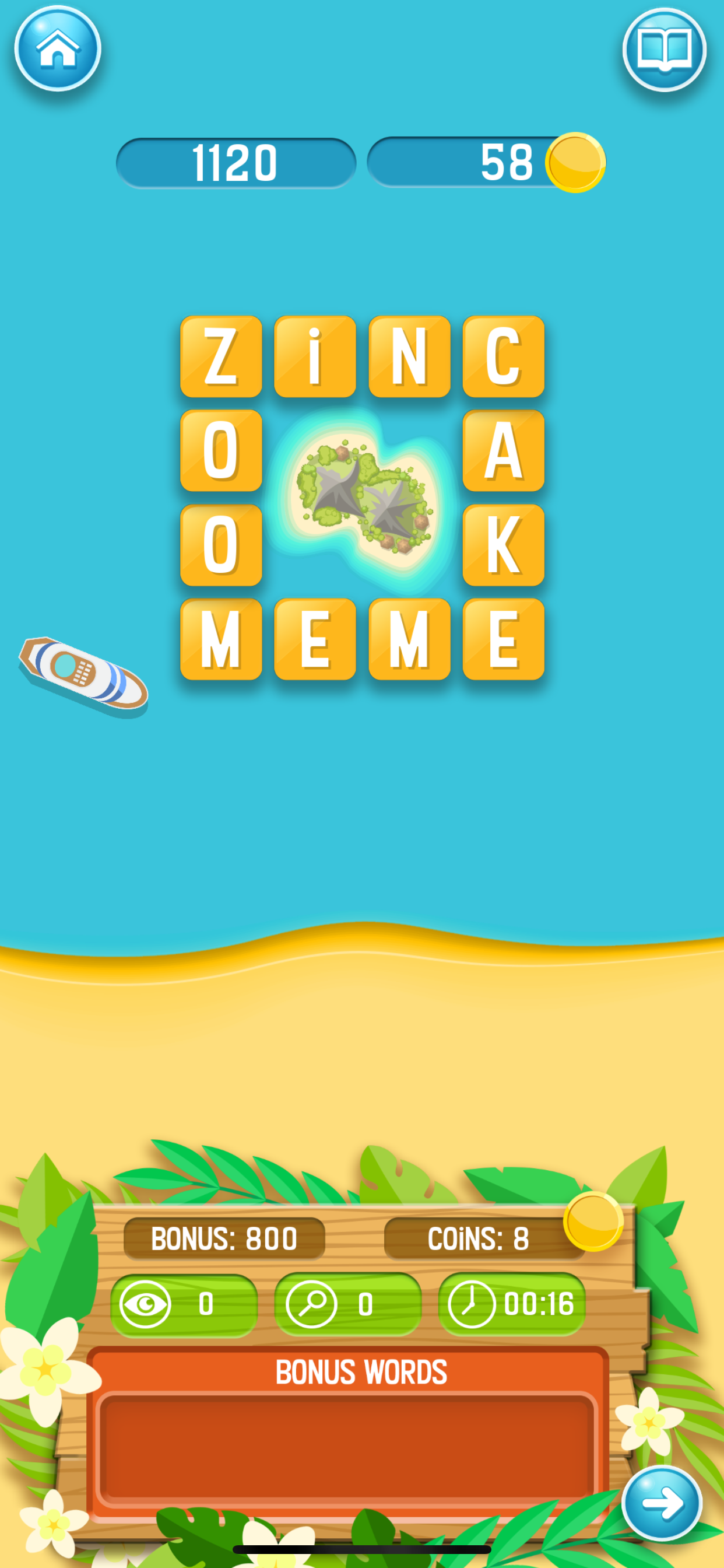 Crossword Island screenshot 5