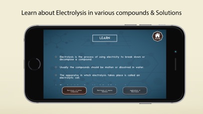 Screenshot #2 pour Electrolysis - Chemistry