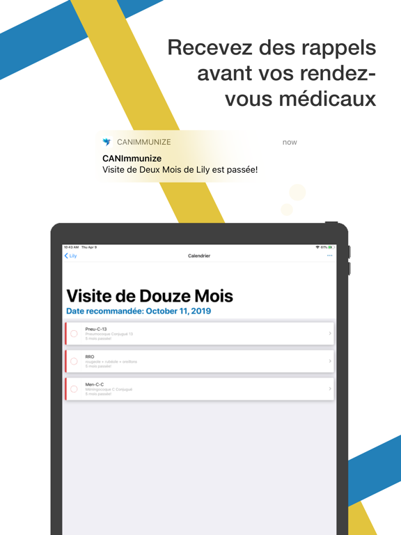 Screenshot #6 pour CANImmunize