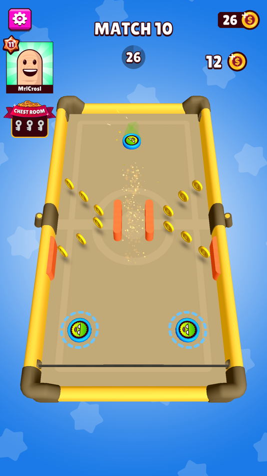 #5. Disc Wars! (iOS) By: OVIVO Games
