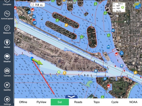 Mediterranean Sea HD GPS chartのおすすめ画像1