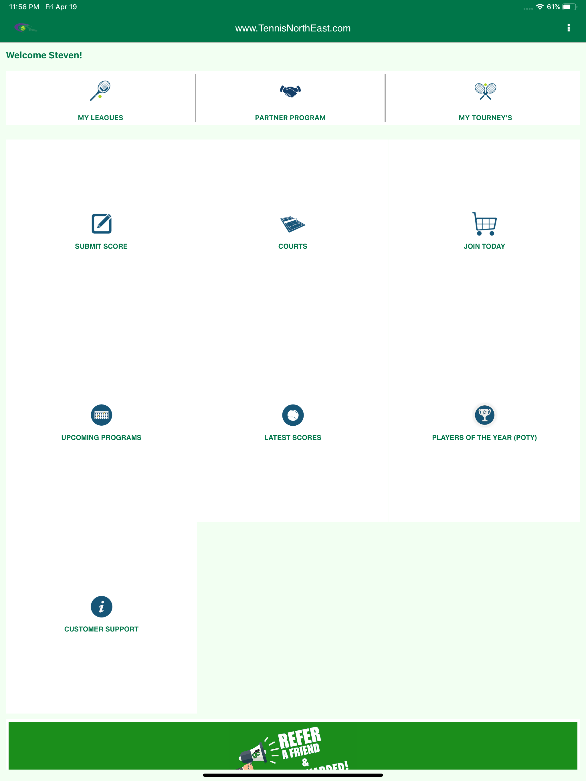 Tennis League Network screenshot 6