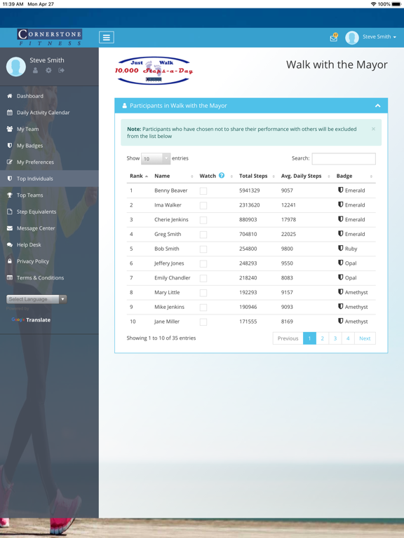 App screenshot