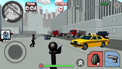 Screenshot #1 pour Stickman City Tir 3D