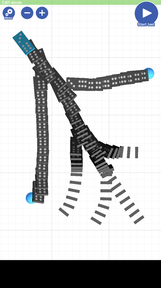 #3. Easy Toppling Dominoes (iOS) 由: monois Inc.