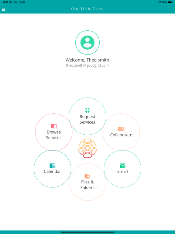 App screenshot