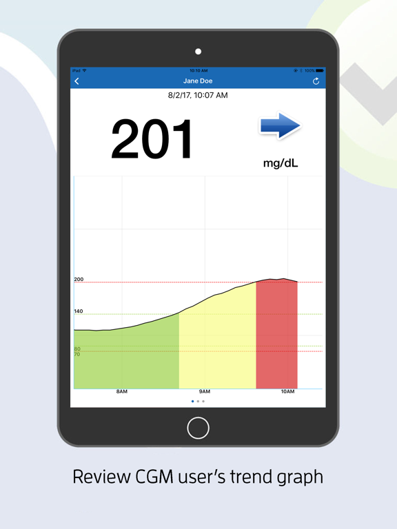 Eversense NOW US iPad screenshot 4 - Medical app