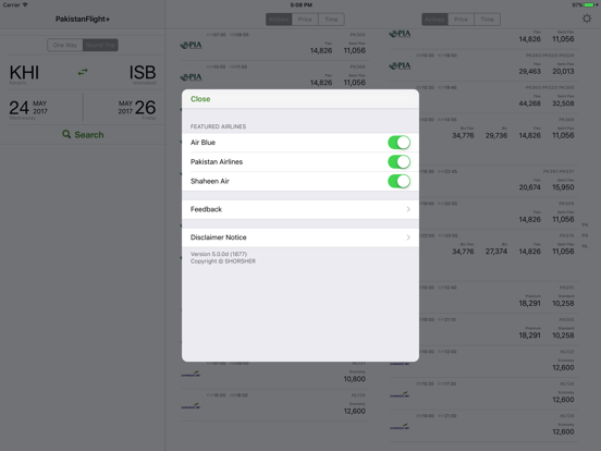 Screenshot #5 pour Pakistan Flight