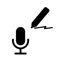 Record memos that includes audio and text