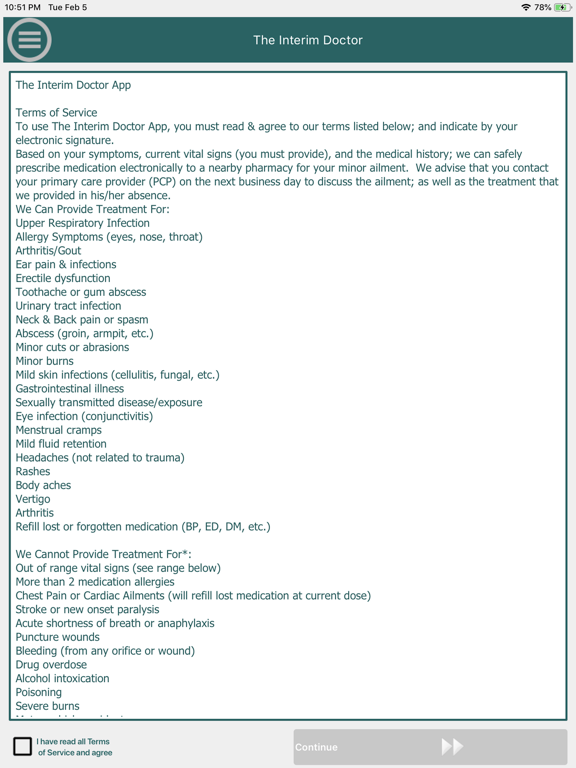 TIDAmed - Doctor App iPad screenshot 2 - Health & Fitness app