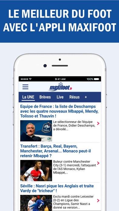Télécharger Mercato foot par Maxifoot pour iPhone / iPad sur l'App Store  (Sports)