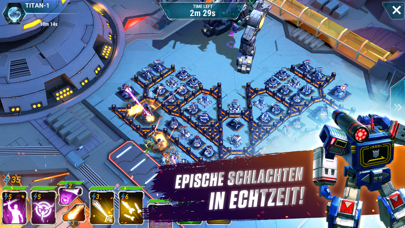 Transformers: Earth Wars iOS Mod IPA screenshot 2 - iOS game interface