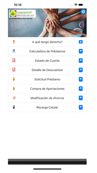 Screenshot #1 pour COOPNAZONAFMOVIL