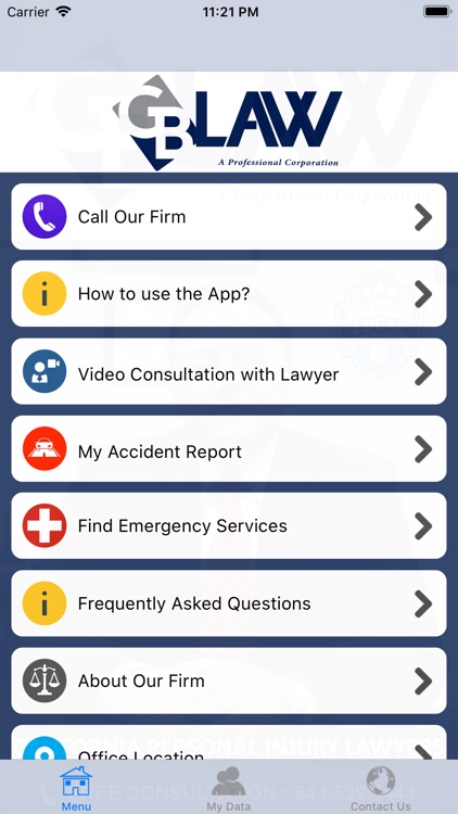 Gary Berkovich Injury Help App