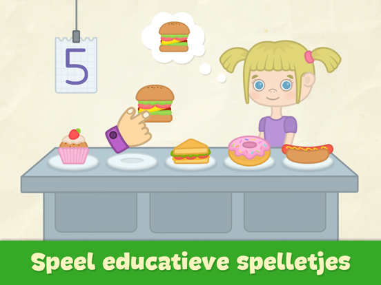 Kinder spelletjes leren tellen iPad app afbeelding 5