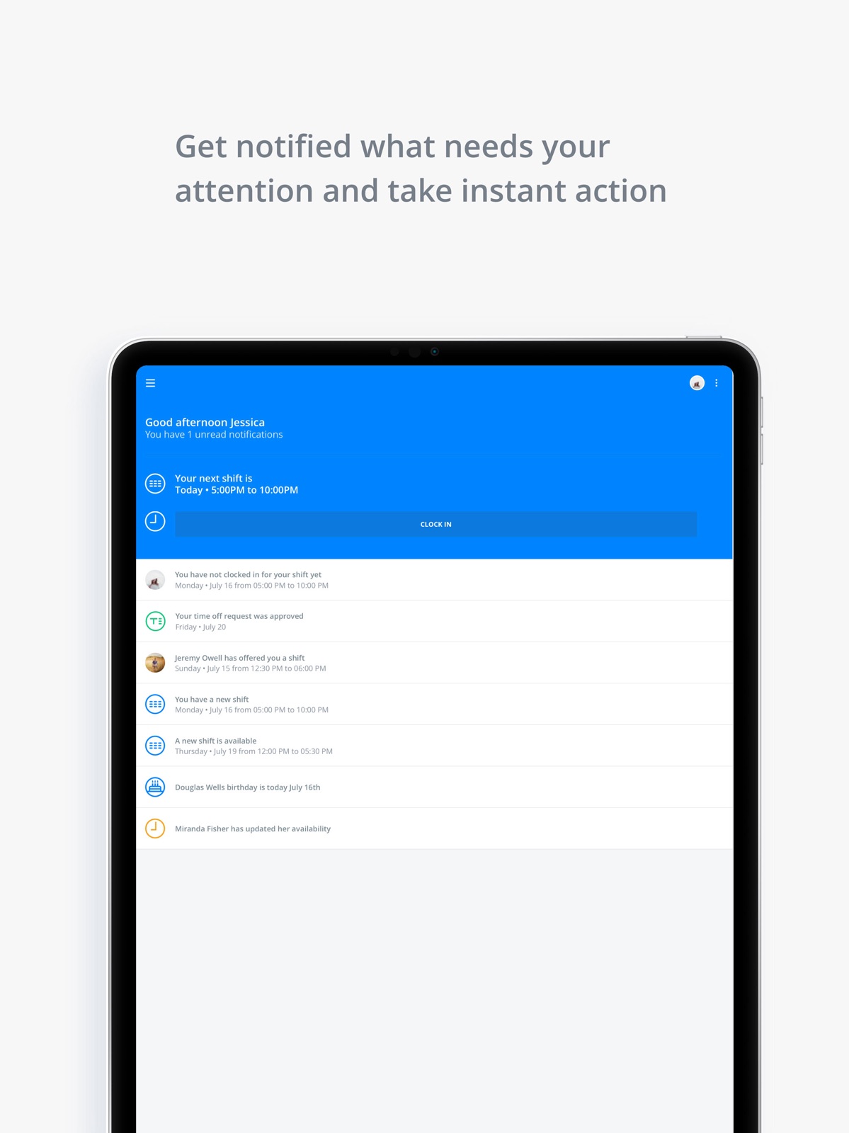 Sling: Employee Scheduling App ipad screenshot 4