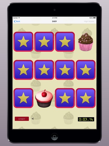 Cupcakes Matching Game 2 - náhled