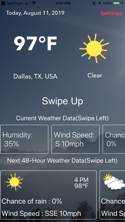 Weather : Clouds are White.