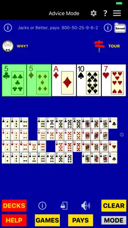 Game screenshot Play Perfect Video Poker Lite apk