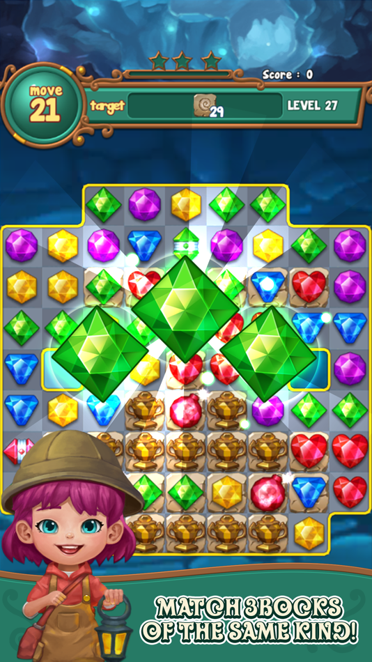 Jewels fantasy : match3 puzzle - 1.6.1 - (iOS)