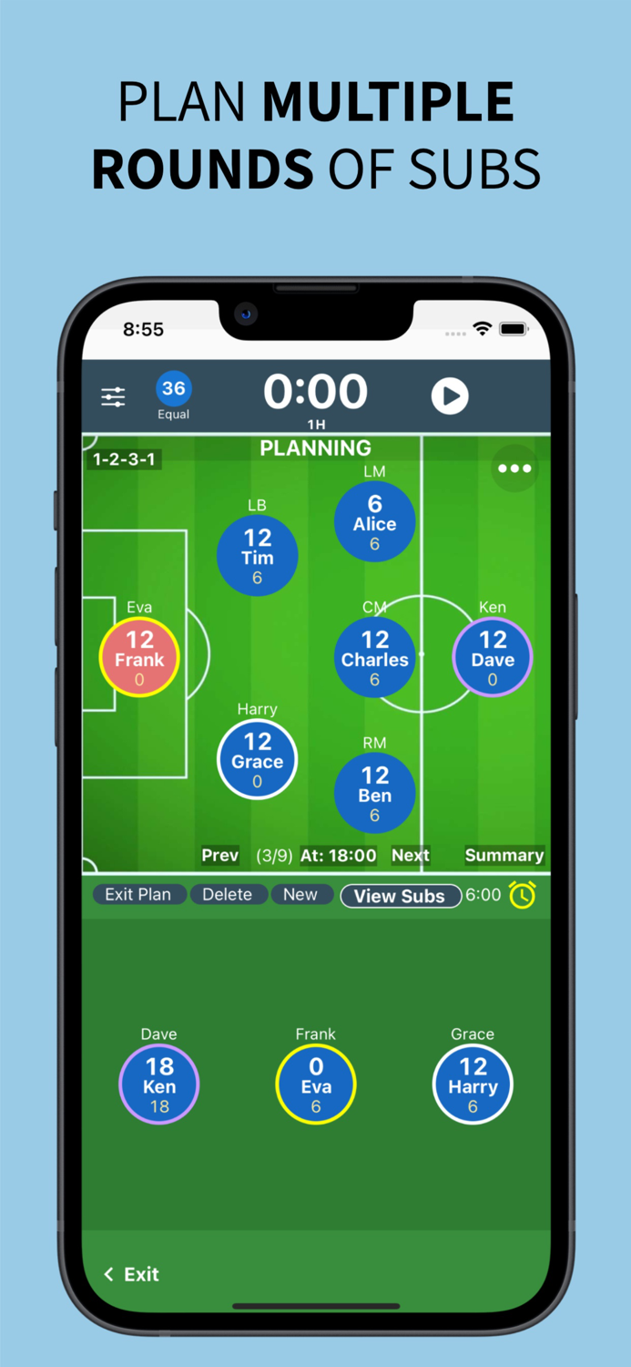 SubTime Playing time tracking