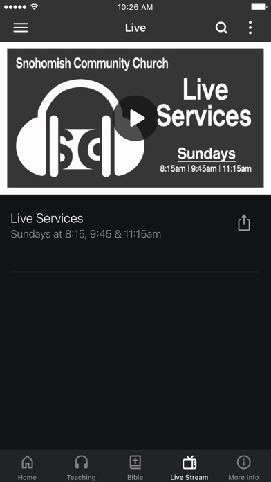 Snohomish Community Church Screenshot