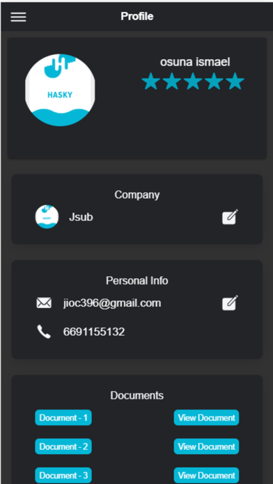 Screenshot #2 pour Hasky Contractor
