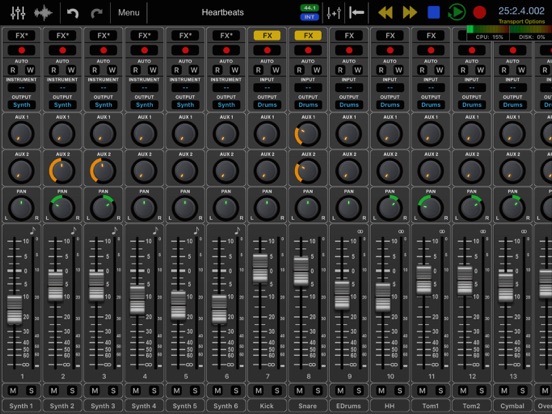 Auria - Music Production iPad app afbeelding 2